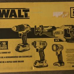 New DeWalt 4 Tool Combo Kit DCK427D2