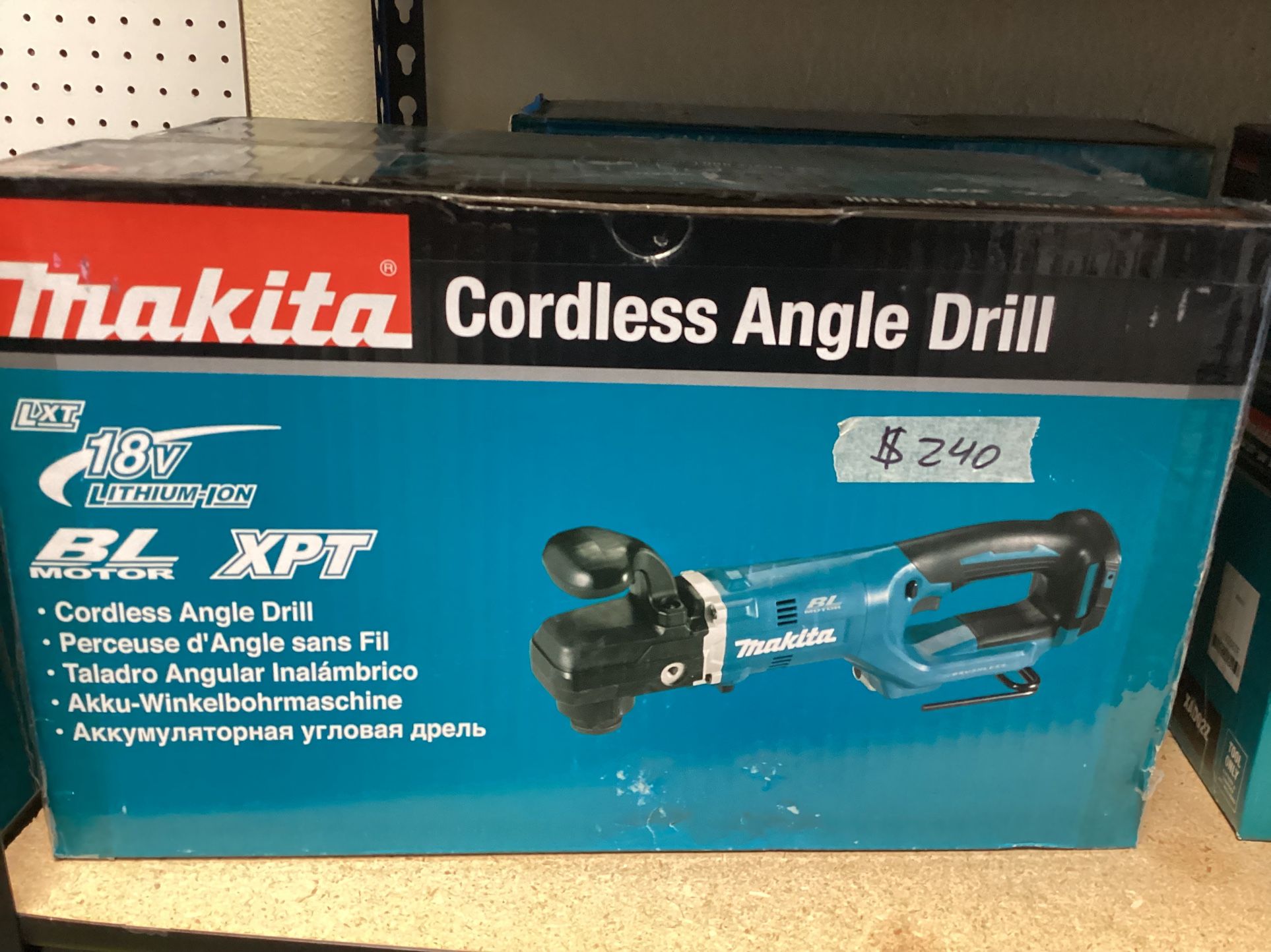 Makita 18V LXT Brushless Angle Drill (Tool Only) $240