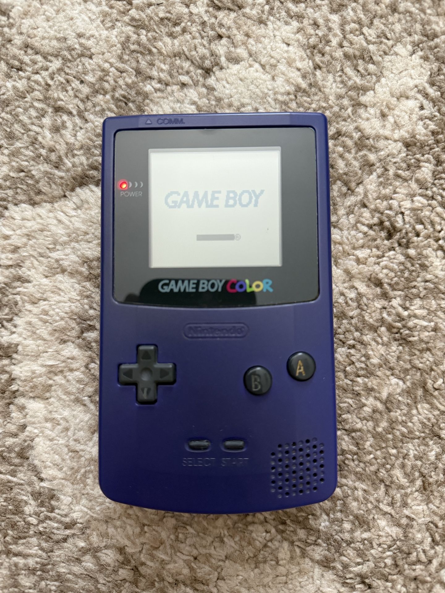 Nintendo Gameboy Color Console Grape