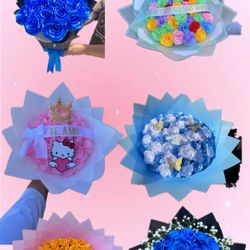 Eternal Rose Bouquets / Rosas Eternas