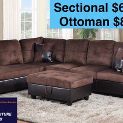 💫FREE DELIVERY💫Brand New Sectional Sofa Couch 