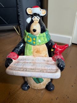 Large Porcelain Bear