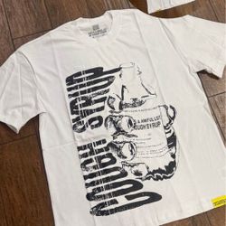Awful Lot Of Cough Syrup Warning Tee Sizes L & XL