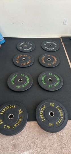 170 lb Plate Set