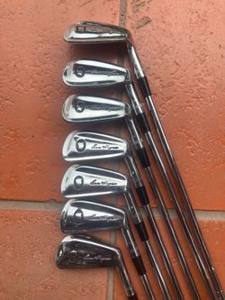 Ben hogan black cameo 3-PW (missing 7 iron)