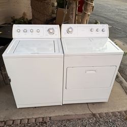 Washer And Dryer Electric Set Whirlpool Heavy Duty 
