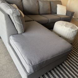 Grey Sectional Sofa Couch Sala 
