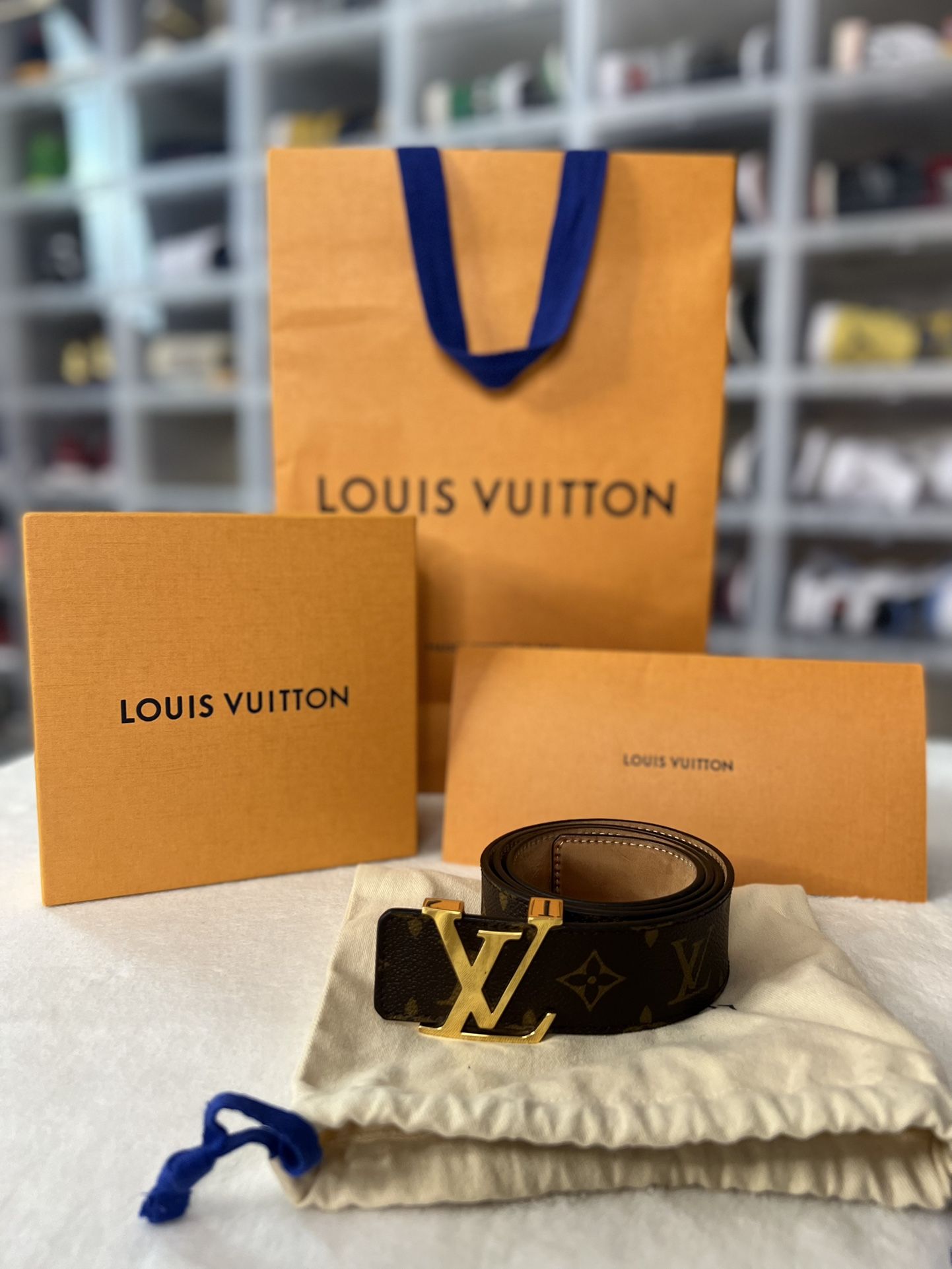 Authenticated Used LOUIS VUITTON Louis Vuitton Belt M6925W