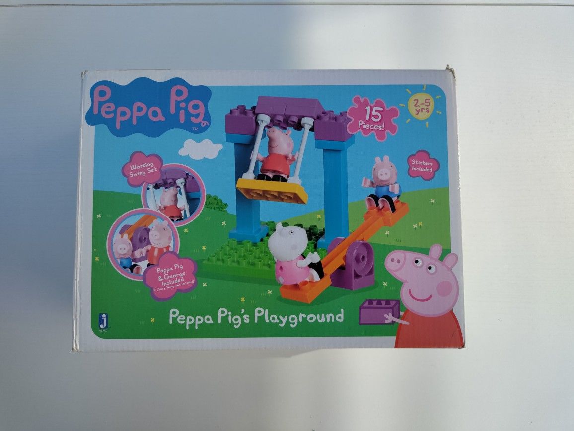 Peppa Pig Playground Lego Toy 