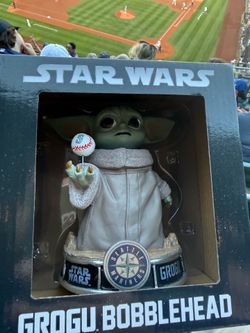 Mariners Grogu starwars bobblehead