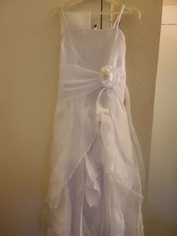 Girls White dress