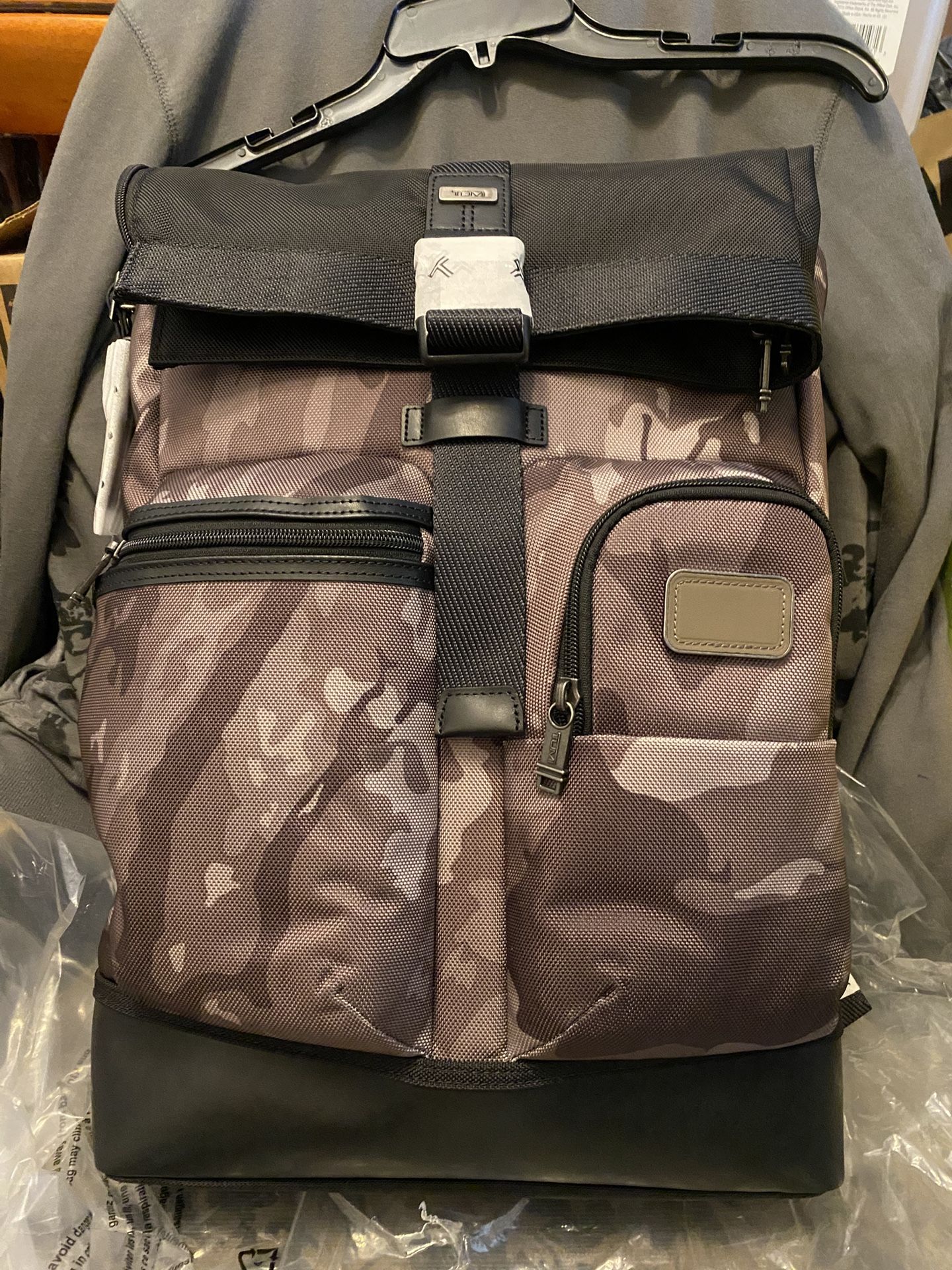 Tumi Fremont CYPRESS Roll Top 19.0” Laptop Backpack - CITY CAMO