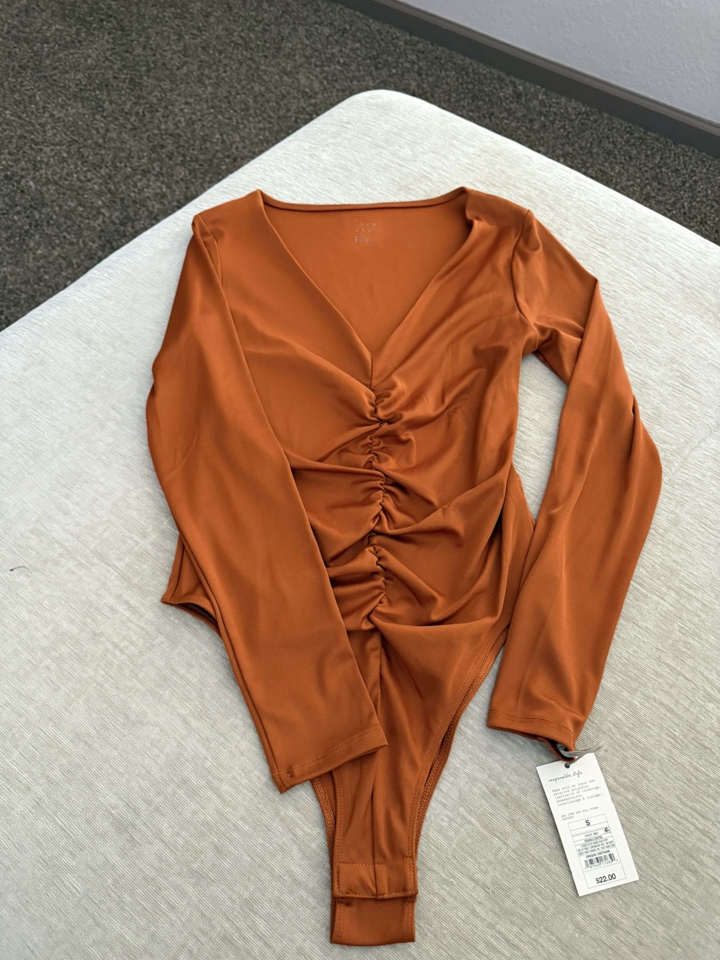 Target Ruffled Bodysuit