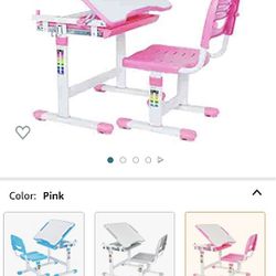 Children's Desk And Chair