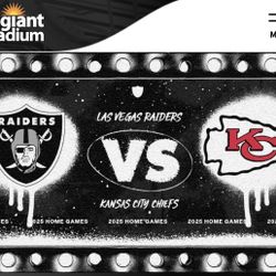 2 Tickets For raiders vs Chiefs 