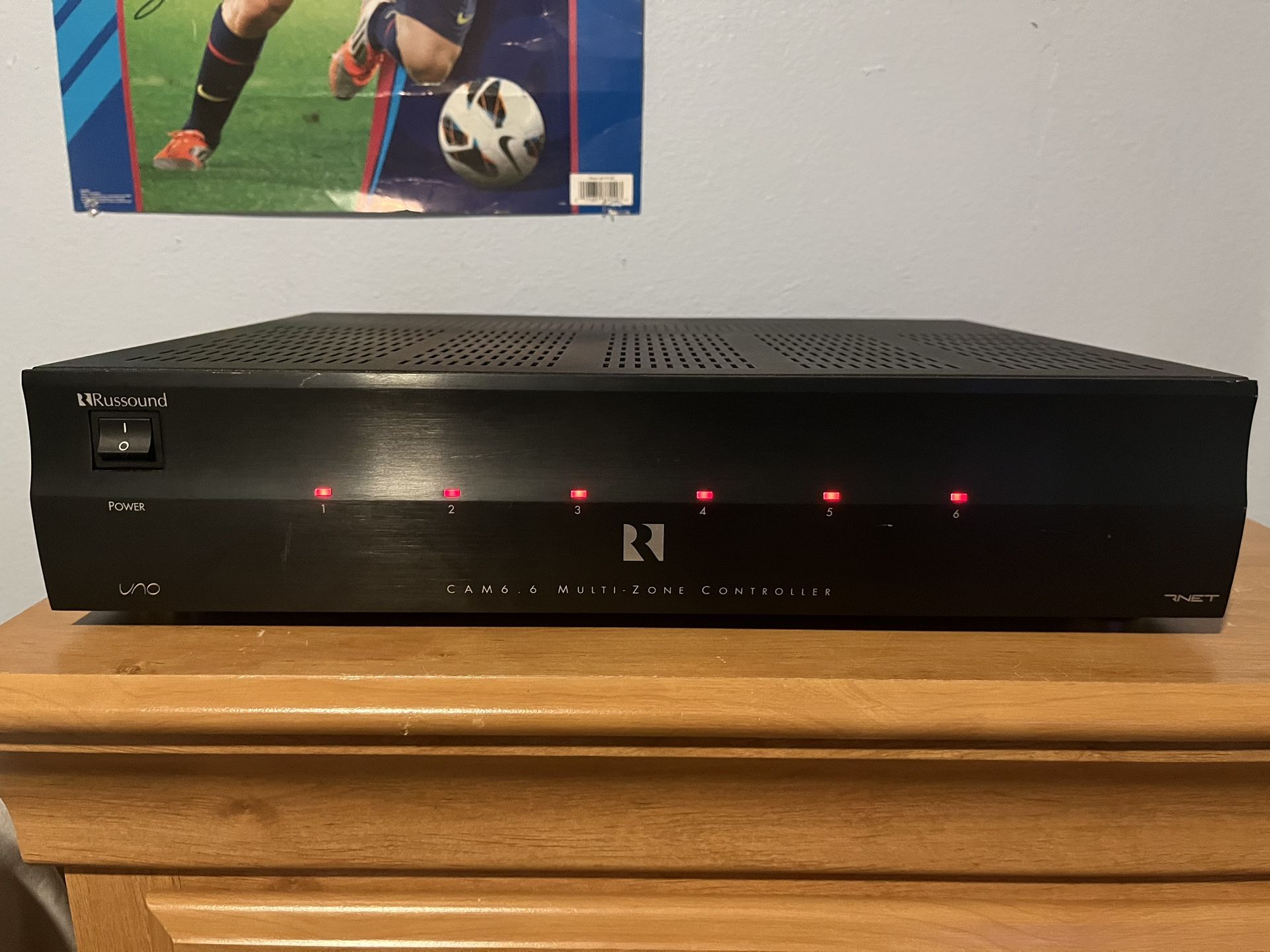 Russound CAM6.6 Multizone Controller With 8 UNO S2