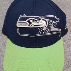 Seattle Seahawks Hat Cap Size Small Medium 39thirty  Fitted Geno Largent Metcalf 