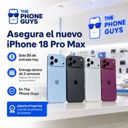 Preorden del iPhone 18 Pro Max en The Phone Guys – Apártalo con Solo $5 de Entrada
