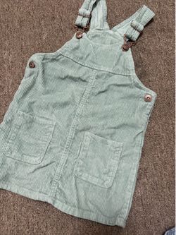 Corduroy Overall Dress Toddler Size 4