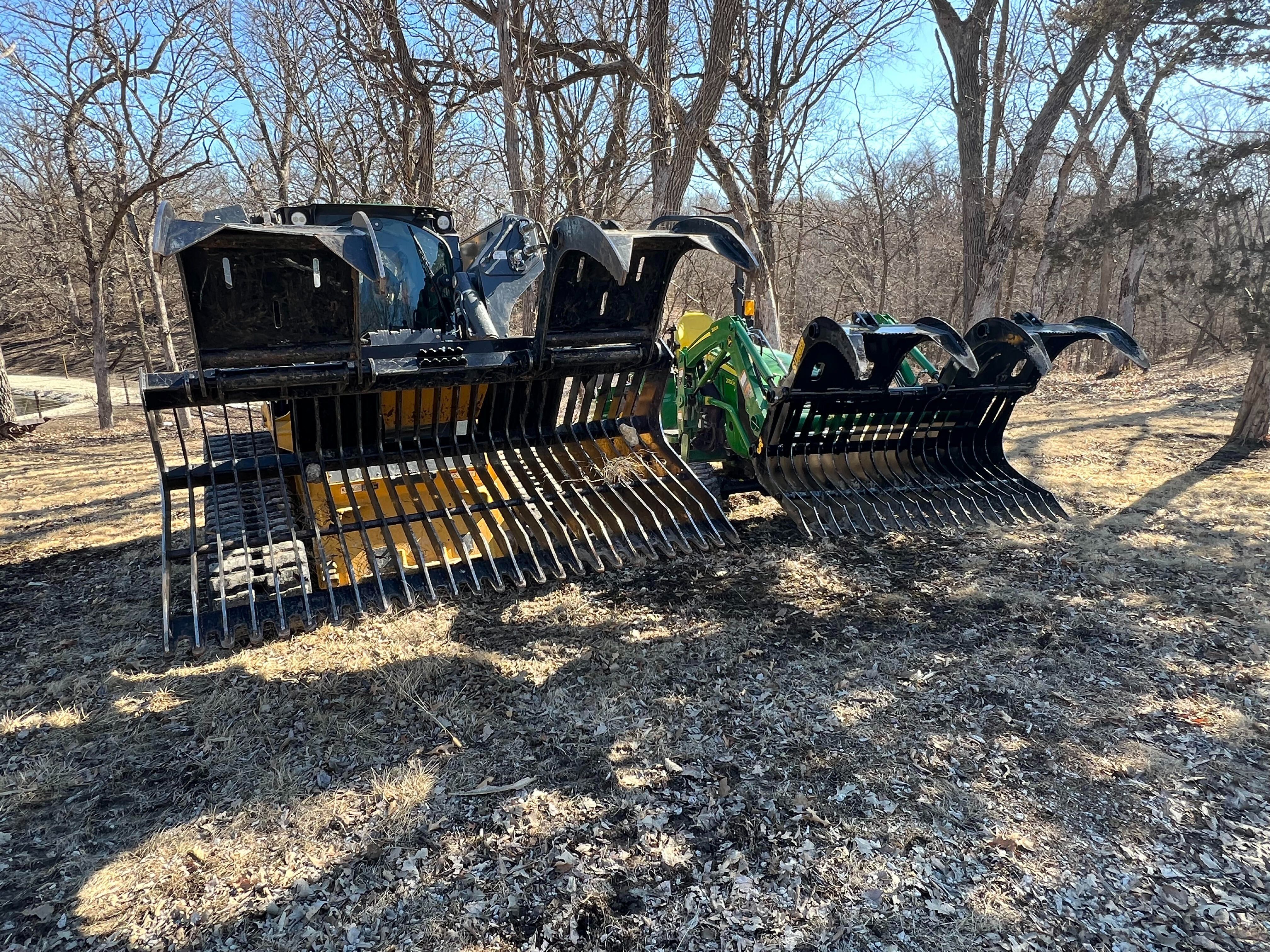 Stinger Attachments Compact Rock & Brush Grapple (CROG-54)