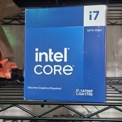 Intel I7-14700F Brand New Unopened 