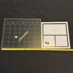 Whiteboard Calendar & Organizer 