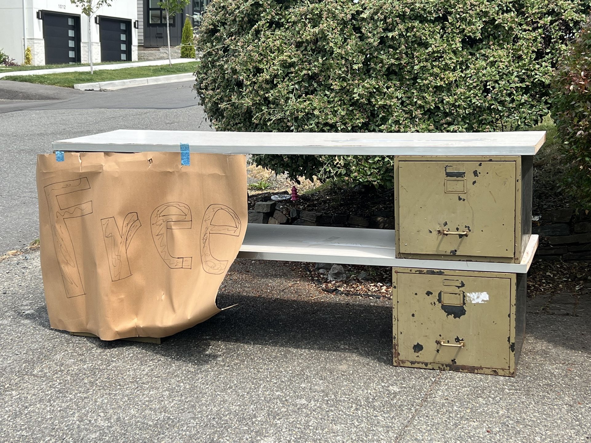 Free Garage/shed Storage/work Surface