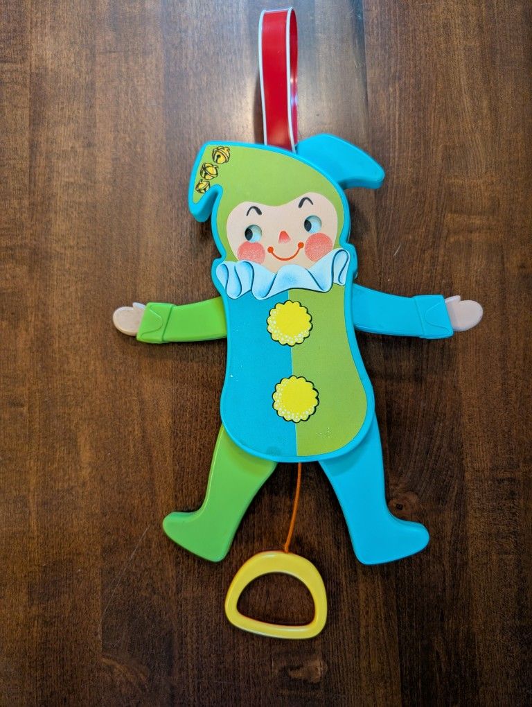 Vintage 1969 Fisher Price Jolly Jumping Jack Toy
