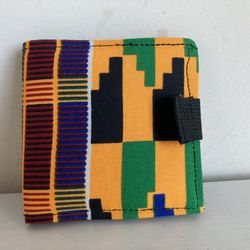 Kente Cloth Print Wallet