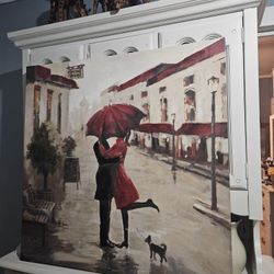 Beautiful Canvas Size 39x39 Big Regular Price $99