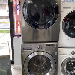 LG Washer And Gas Dryer Set For $745