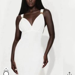 Beautiful White Fashion Nova Dress