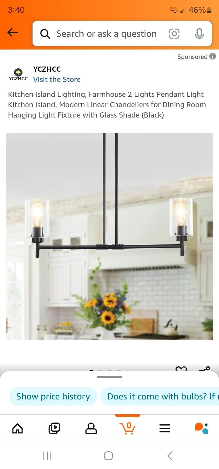 Kitchen Island Lighting
