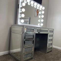 New Vanity + Mirror 