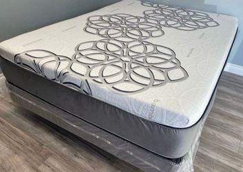 King Sky Comfort bamboo Cool Gel Memory Foam Mattress