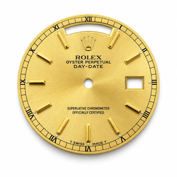 Original Rolex 36mm Day-Date Champagne Stick Dial. (Ref. 18038 / 18238 / 118238)