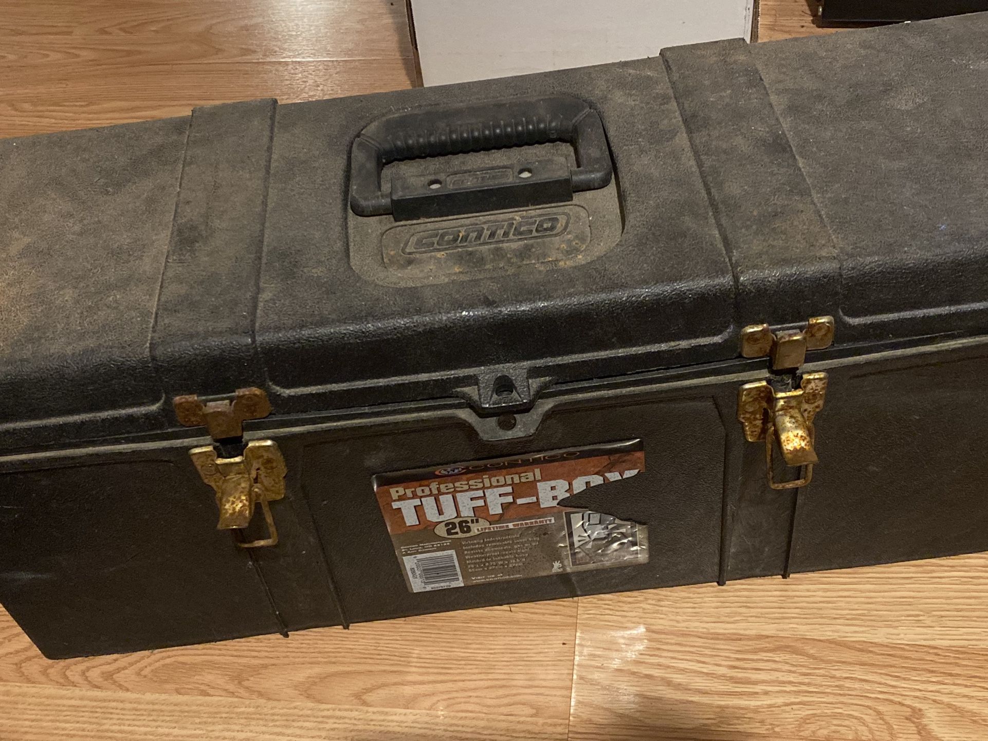 Toolbox With Assorted Tools