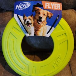 Dog Toy Frisbee Flyer Disc NERF NEW