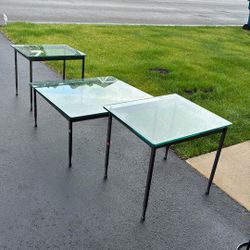 Glass Coffee And End Tables