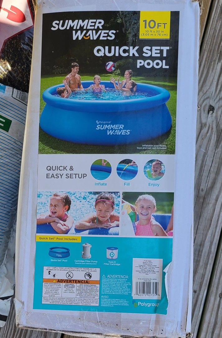 POOL- NEW IN BOX 