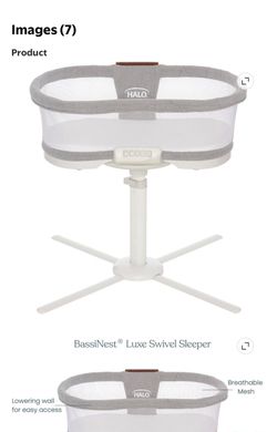 Halo Bassinet Luxe Swivel Sleeper