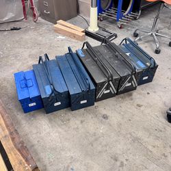 Assorted Metal Toolbox Toolchest