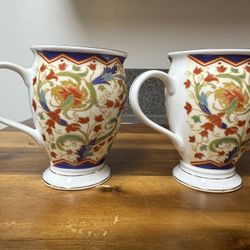2 Bone China Cups