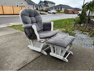 Glider Rocking Chair and Ottoman