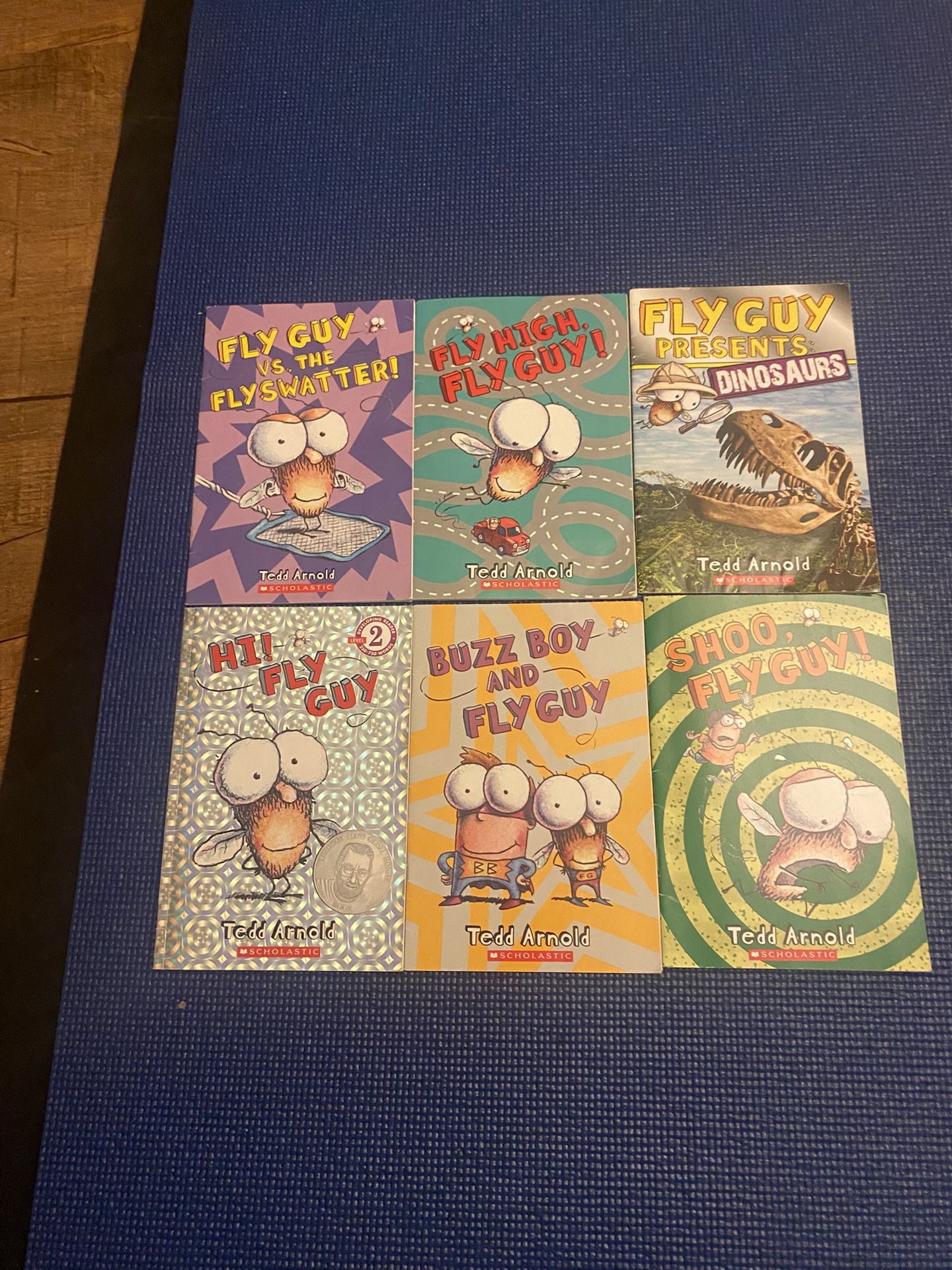 Scholastic Books Fly Guy 6 Books For $15 Great Used Condition