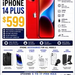 iPhone 14 Plus 256gb Factory Unlocked 