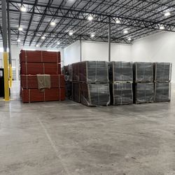 42”x46” Wire Deck Teardrop Pallet Racks Carton Flow Racks Beams & Uprights Available Made In Usa