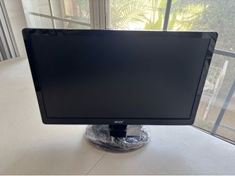 Acer Monitor - Used, Turns On, Pickup Today