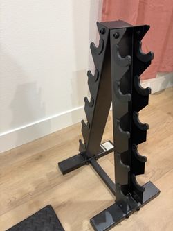 Vertical Dumbbell Storage Rack Tower