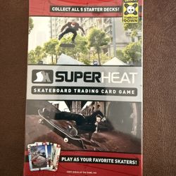 Super Heat Skateboard Trading Card Game Starter Deck Sealed New Unopened